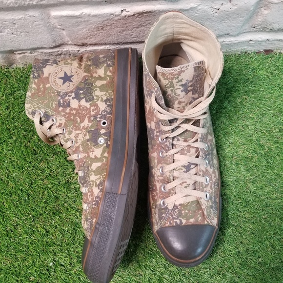 camo chucks high top